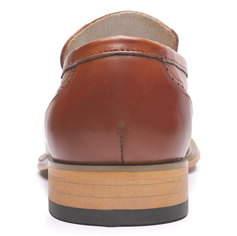 Men‘s Genuine Leather Oxford Business Dress Shoes - Picture 3 of 7